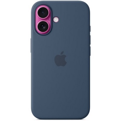Чехол Apple iPhone 16 Silicone Case with MagSafe – Denim - фото 42963