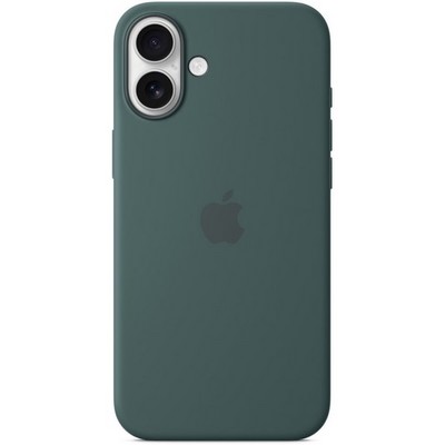 Чехол Apple iPhone 16 Plus Silicone Case with MagSafe – Lake Green - фото 43054