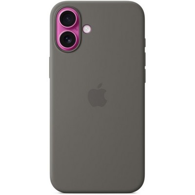 Чехол Apple iPhone 16 Plus Silicone Case with MagSafe – Stone Gray - фото 42980