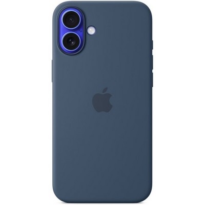 Чехол Apple iPhone 16 Plus Silicone Case with MagSafe – Denim - фото 42987