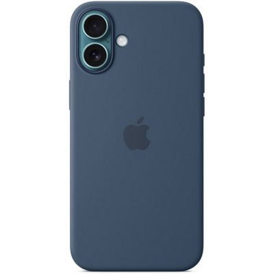 Чехол Apple iPhone 16 Plus Silicone Case with MagSafe – Denim - фото 42988