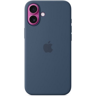 Чехол Apple iPhone 16 Plus Silicone Case with MagSafe – Denim - фото 43062