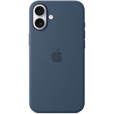Чехол Apple iPhone 16 Plus Silicone Case with MagSafe – Denim - фото 43063
