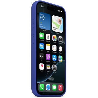 Чехол Apple iPhone 16 Pro Silicone Case with MagSafe – Ultramarine - фото 43069