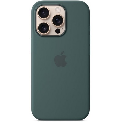 Чехол Apple iPhone 16 Pro Silicone Case with MagSafe – Lake Green - фото 42994