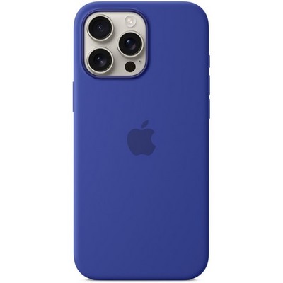 Чехол Apple iPhone 16 Pro Max Silicone Case with MagSafe – Ultramarine - фото 43012