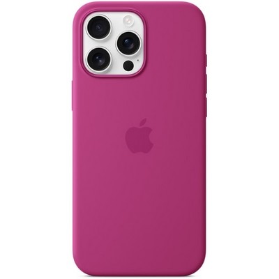 Чехол Apple iPhone 16 Pro Max Silicone Case with MagSafe – Fuchsia - фото 43090 Чехол Apple iPhone 16 Pro Max Silicone Case with MagSafe – Fuchsia - фото 43090