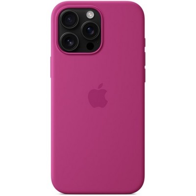 Чехол Apple iPhone 16 Pro Max Silicone Case with MagSafe – Fuchsia - фото 43091 Чехол Apple iPhone 16 Pro Max Silicone Case with MagSafe – Fuchsia - фото 43091