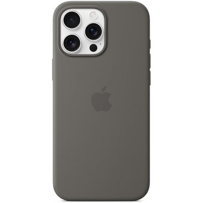 Чехол Apple iPhone 16 Pro Max Silicone Case with MagSafe – Stone Gray - фото 43020