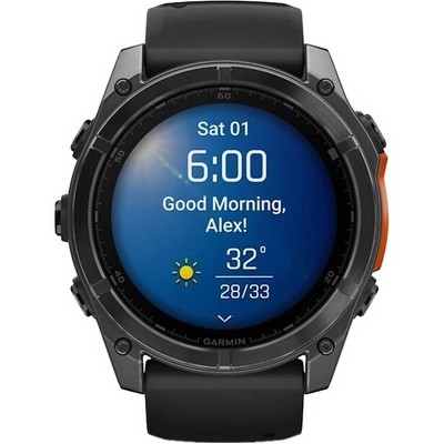 Умные часы Garmin Fenix 8 51mm Amoled Slate Gray 010-02905-00 - фото 43107 Умные часы Garmin Fenix 8 51mm Amoled Slate Gray 010-02905-00 - фото 43107