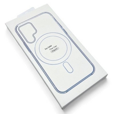 Чехол пластиковый Magnetic для Samsung S24 Прозрачный - фото 43252