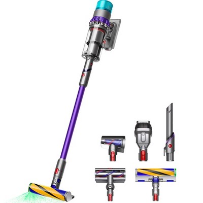 Пылесос Dyson Gen5 Detect Absolute Iron/Purple, 5 насадок - фото 43504