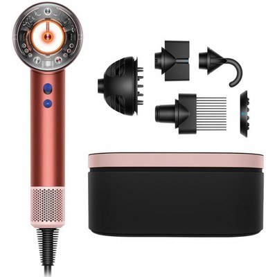 Фен Dyson Supersonic Nural HD16 Strawberry Bronze/Blush Pink, бронзовый/розовый - фото 43533