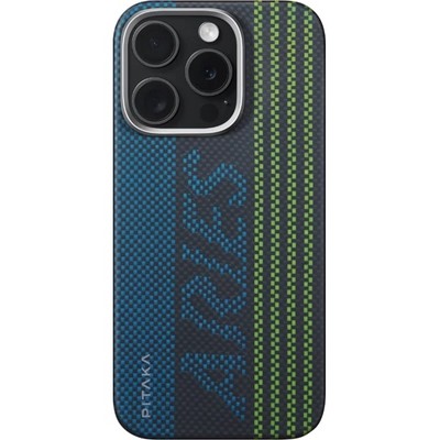 Чехол Pitaka Aries Tactile Woven Case для iPhone 16 Pro Max, Credit card - фото 44036