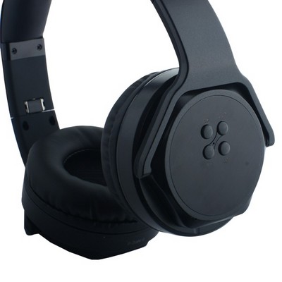 Bluetooth-наушники-колонки Hoco W11 Listen headphone Black Черные - фото 6602