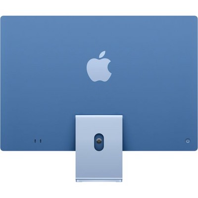 Моноблок Apple iMac 24" Retina 4,5K 2024 (M4, 8-Core CPU, 8-Core GPU, 16 Гб, 256 Гб SSD) MWUF3, синий - фото 44279