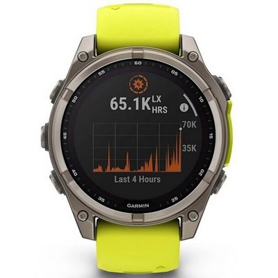 Умные часы Garmin Fenix 8 47mm Solar Sapphire Titanium Yellow 010-02906-21 - фото 44647 Умные часы Garmin Fenix 8 47mm Solar Sapphire Titanium Yellow 010-02906-21 - фото 44647