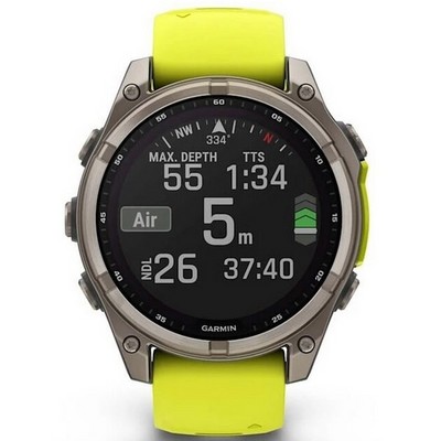 Умные часы Garmin Fenix 8 47mm Solar Sapphire Titanium Yellow 010-02906-21 - фото 44648 Умные часы Garmin Fenix 8 47mm Solar Sapphire Titanium Yellow 010-02906-21 - фото 44648