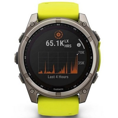 Умные часы Garmin Fenix 8 51mm Solar Sapphire Titanium Yellow 010-02907-21 - фото 44665 Умные часы Garmin Fenix 8 51mm Solar Sapphire Titanium Yellow 010-02907-21 - фото 44665