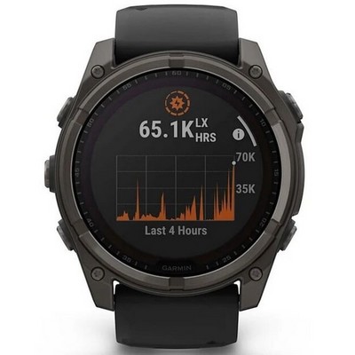 Умные часы Garmin Fenix 8 51mm Solar Sapphire Titanium Carbon Gray 010-02907-11 - фото 44671 Умные часы Garmin Fenix 8 51mm Solar Sapphire Titanium Carbon Gray 010-02907-11 - фото 44671