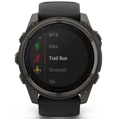 Умные часы Garmin Fenix 8 51mm Solar Sapphire Titanium Carbon Gray 010-02907-11 - фото 44672 Умные часы Garmin Fenix 8 51mm Solar Sapphire Titanium Carbon Gray 010-02907-11 - фото 44672