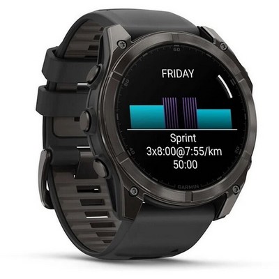 Умные часы Garmin Fenix 8 51mm Amoled Sapphire Titanium Carbon Gray 010-02905-21 - фото 44653 Умные часы Garmin Fenix 8 51mm Amoled Sapphire Titanium Carbon Gray 010-02905-21 - фото 44653