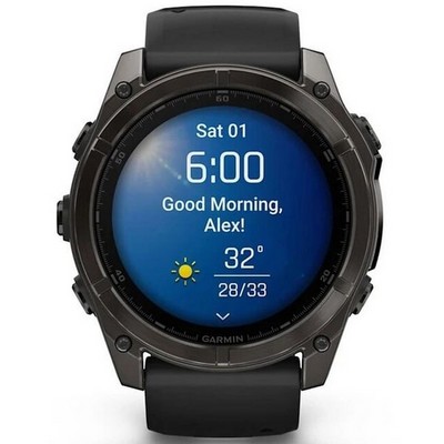 Умные часы Garmin Fenix 8 51mm Amoled Sapphire Titanium Carbon Gray 010-02905-21 - фото 44654 Умные часы Garmin Fenix 8 51mm Amoled Sapphire Titanium Carbon Gray 010-02905-21 - фото 44654