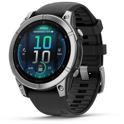 Умные часы Garmin Fenix E 47mm Amoled Silver 010-03025-00 - фото 44687