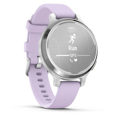 Умные часы Garmin Lily 2 Active Silver with Purple Jasmine Silicone Band 010-02891-01 - фото 44725