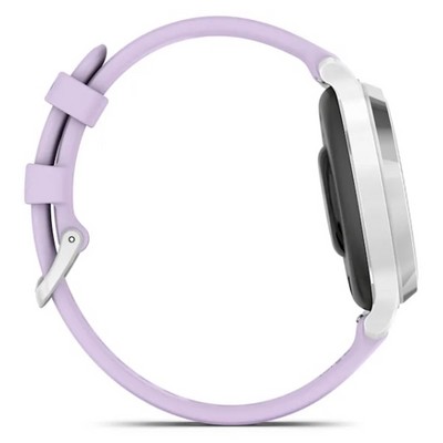 Умные часы Garmin Lily 2 Active Silver with Purple Jasmine Silicone Band 010-02891-01 - фото 44729