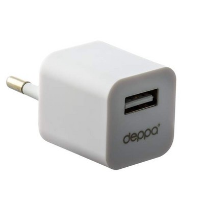 Набор Deppa Ultra D-11102: АЗУ+СЗУ 1.2А, дата-кабель 8-pin Lightning для Apple 1.2 м, Белый - фото 6661