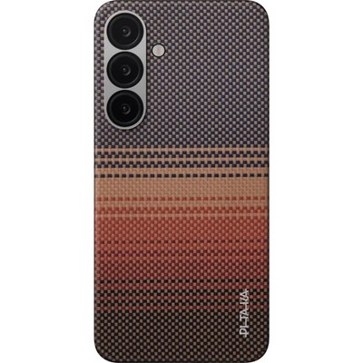 Чехол Pitaka Tactile Woven для Samsung Galaxy S25, Sunset - фото 45911