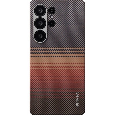 Чехол Pitaka Tactile Woven для Samsung Galaxy S25 Ultra, Sunset - фото 45943