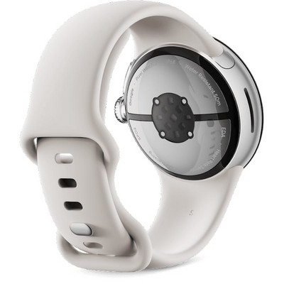 Умные часы Google Pixel Watch 2 Wi-Fi Polished Silver Case / Porcelain Active Band - фото 46083