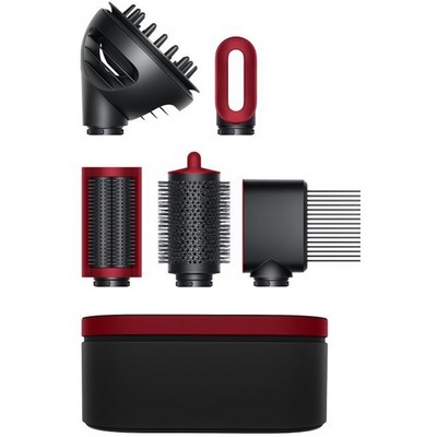Стайлер Dyson Airwrap i.d. Long HS08 Curly+Coily, Red Velvet/Gold - фото 46762