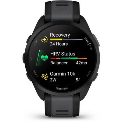 Умные часы Garmin Forerunner 165 Black Slate 010-02863-20 - фото 46932