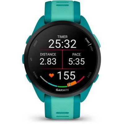 Умные часы Garmin Forerunner 165 Music Turquoise Aqua 010-02863-32 - фото 46944