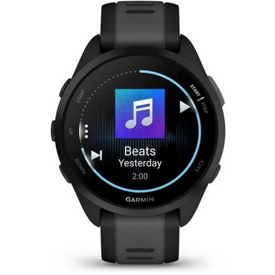 Умные часы Garmin Forerunner 165 Music Black Slate 010-02863-30 - фото 46949