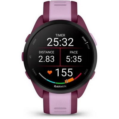 Умные часы Garmin Forerunner 165 Music Berry Lilac 010-02863-33 - фото 46873