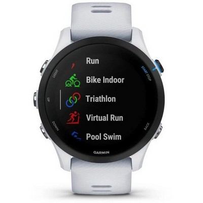 Умные часы Garmin Forerunner 255 Music Whitestone 010-02641-31 - фото 46879