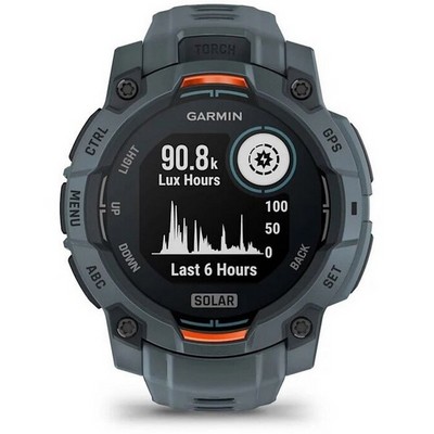 Умные часы Garmin Instinct 3 45 mm Solar Grey Twilight 010-02934-01 - фото 46976