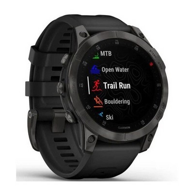 Умные часы Garmin Epix Gen 2 Sapphire Titanium Black 010-02582-11 - фото 46911