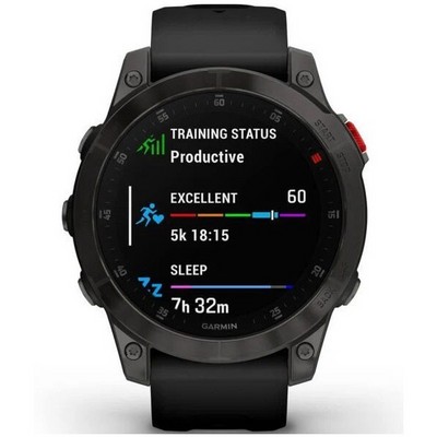 Умные часы Garmin Epix Gen 2 Sapphire Titanium Black 010-02582-11 - фото 46912