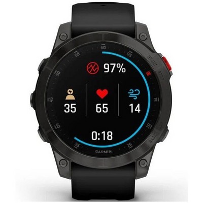 Умные часы Garmin Epix Gen 2 Sapphire Titanium Black 010-02582-11 - фото 46997