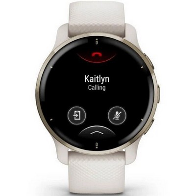 Умные часы Garmin Venu 2 Plus Golden / White 010-02496-12 - фото 47013
