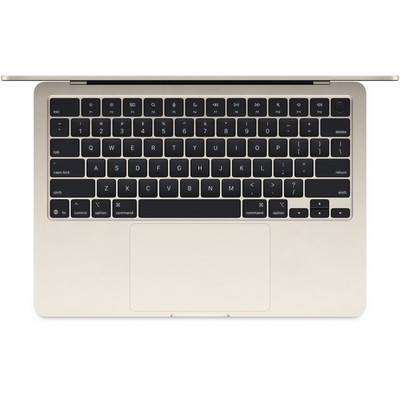 Ноутбук Apple Macbook Air 13 2025 (Apple M4, 10-Core GPU, 16GB, 512GB SSD) MW103 Starlight - фото 47173