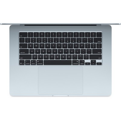 Ноутбук Apple Macbook Air 15 2025 (Apple M4, 10-Core GPU, 16GB, 256GB SSD) MC7A4 Sky Blue - фото 47200