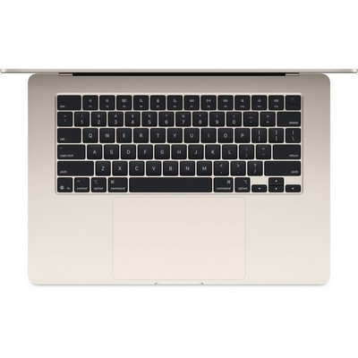 Ноутбук Apple Macbook Air 15 2025 (Apple M4, 10-Core GPU, 16GB, 512GB SSD) MW1K3 Starlight - фото 47256