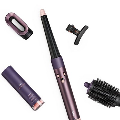 Стайлер Dyson Airwrap i.d. Long HS08 Straight+Wavy, Jasper Plum - фото 47426