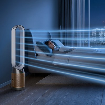 Очиститель воздуха Dyson Purifier Cool Purificador TP09, белый/золотой - фото 47964